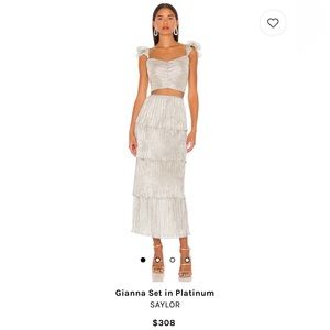 SAYLOR Gianna Set in Platinum